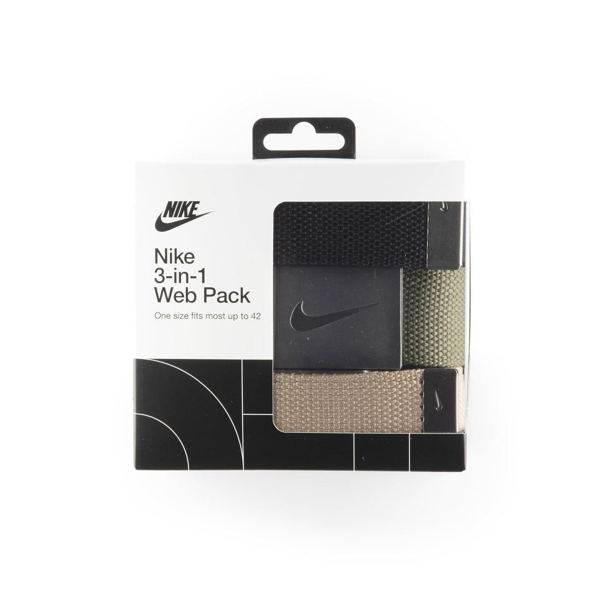 Nike Paquete de 3 cinturones. Cinturón para Hombre