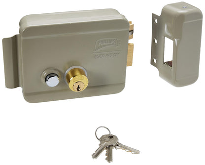 Phillips Cerradurda Portero Eléctrico Modelo 321 Derecha Con Botón
