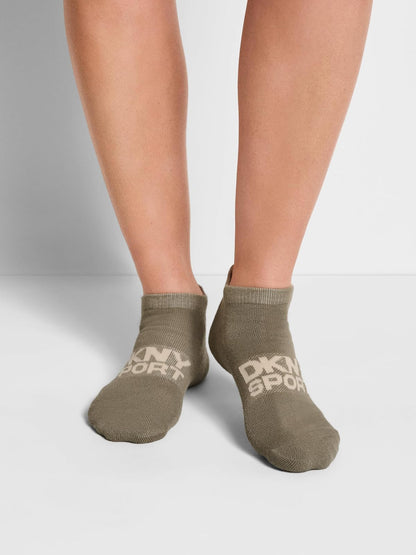 DKNY 6 Pack Sport Cushion Low Cut Socks CALCETINES Mujer