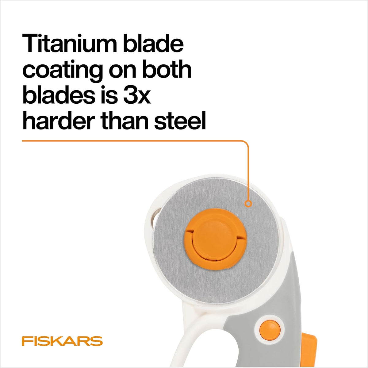 Fiskars Easy Change DuoLoop - Cortador rotativo (45 mm/60 mm)