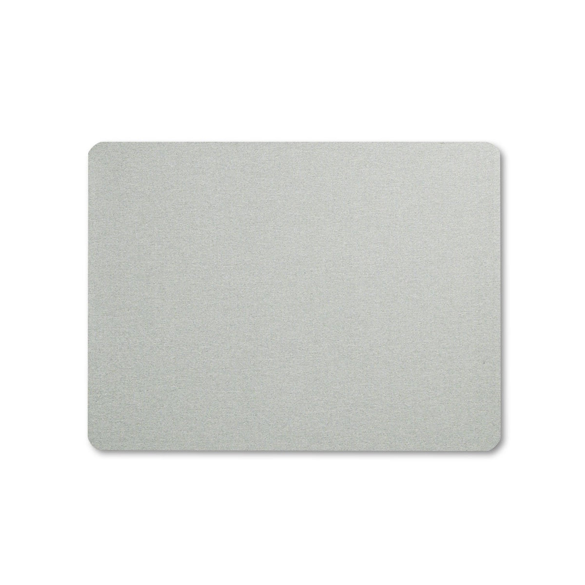 Quartet Tablero de anuncios, tela, 4 x 3 pies, sin marco, tablero de fibra de alta densidad, oficina ovalada, gris (7684G)