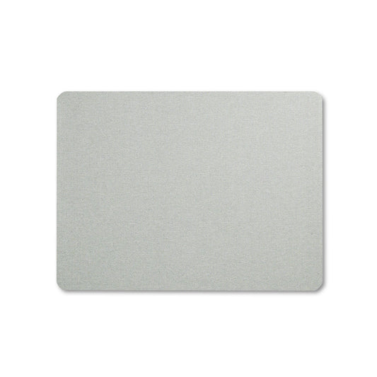 Quartet Tablero de anuncios, tela, 4 x 3 pies, sin marco, tablero de fibra de alta densidad, oficina ovalada, gris (7684G)