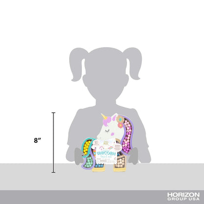 Story Magic Set Unicornio - 100+ Cuentas Madera - con Cordones Elásticos