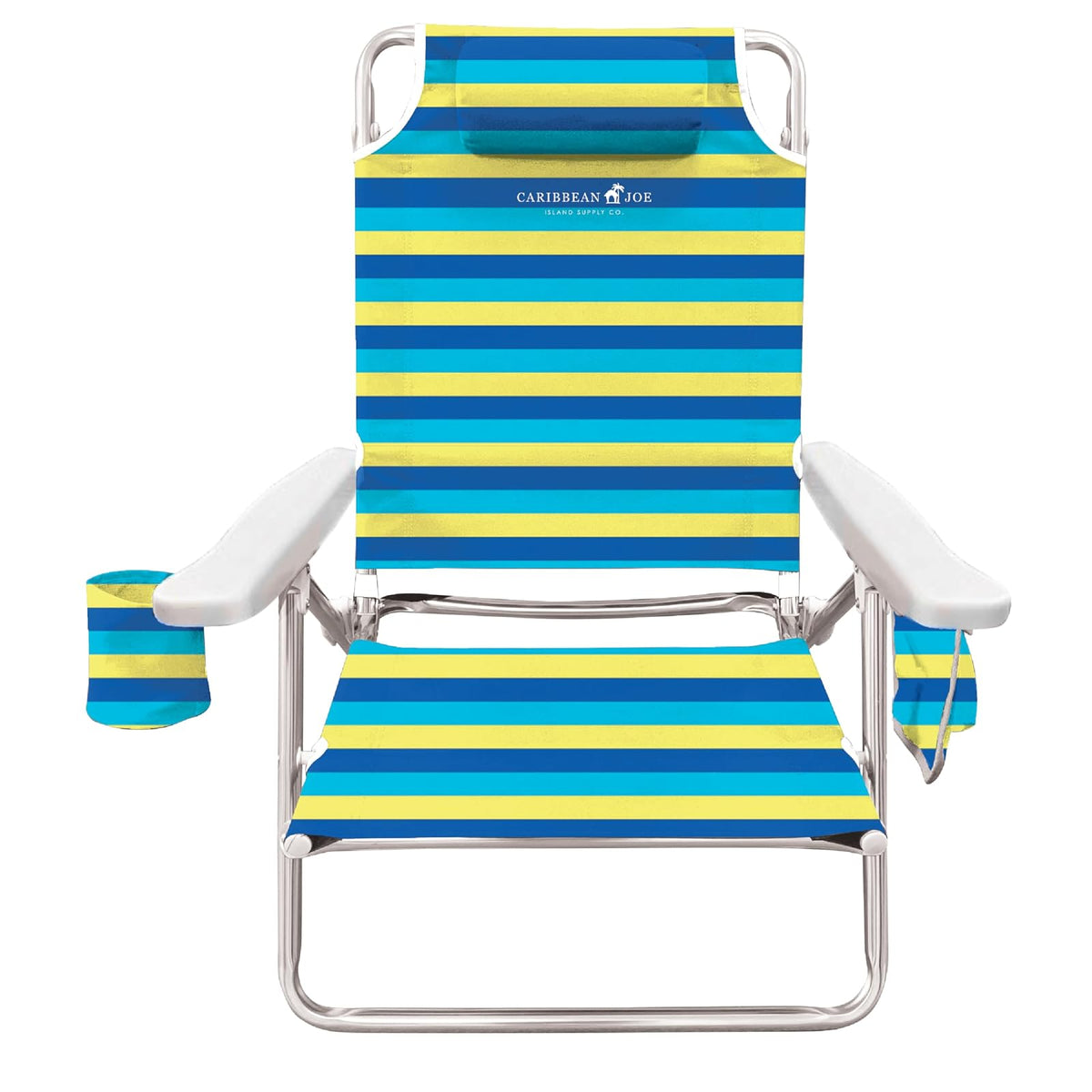 Caribbean Joe Chaby International Deluxe - Silla Plegable para Playa y Camping