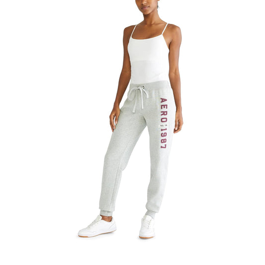 Aeropostale Aero Logo Cinch/Jogger Pant- Arches- 1987 Pantalones Deportivos Mujer