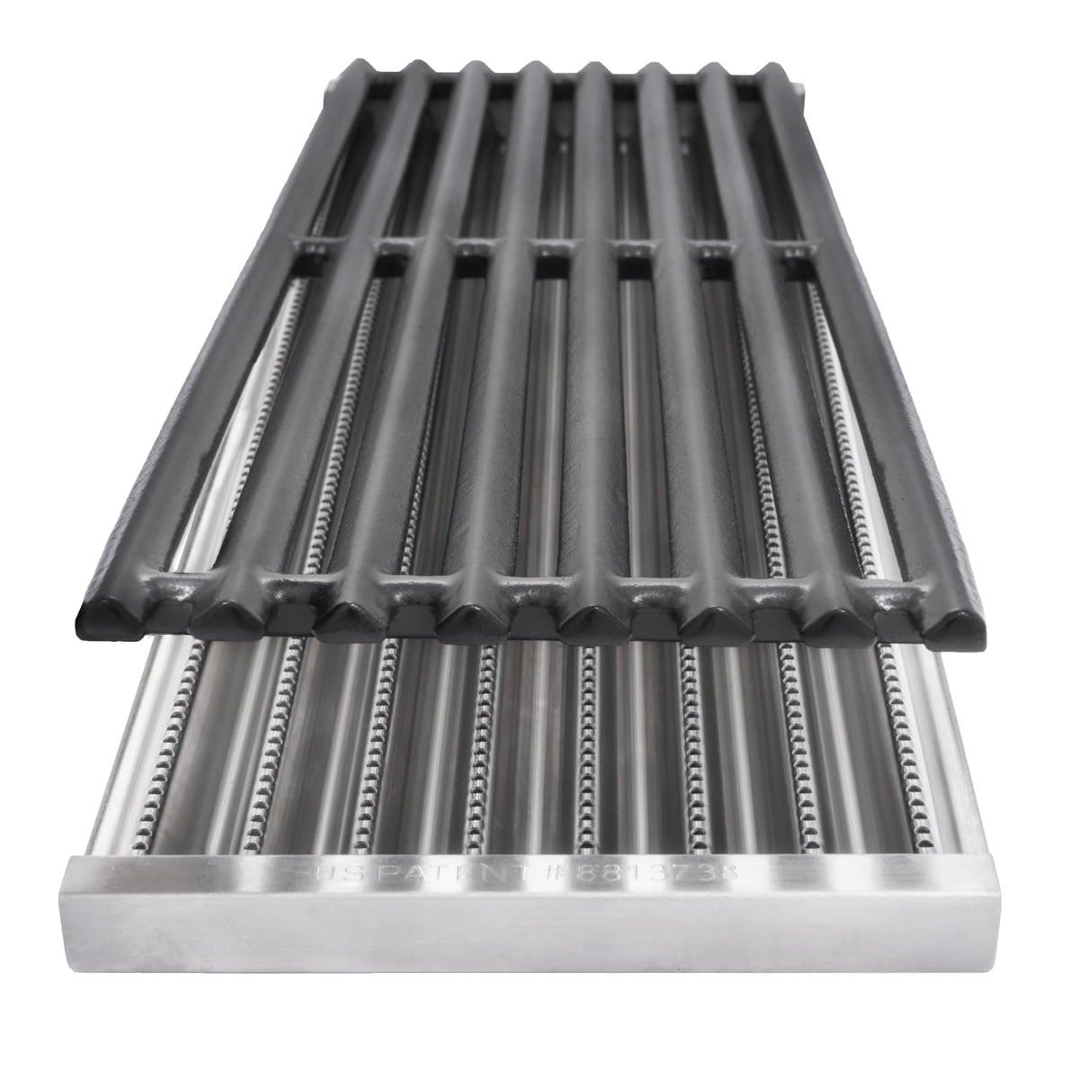 Char-Broil 3297527R04 Rejilla y emisor de Infrarrojos TRU-Serie Profesional, Firma/Comercial, Paquete de 1, Gris