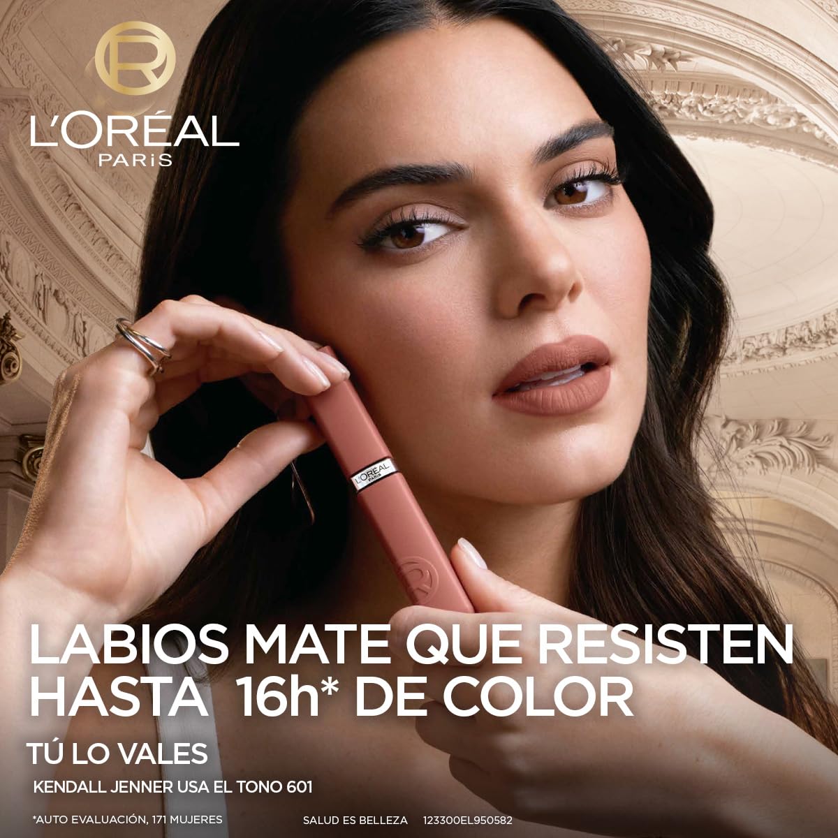 L'Oréal Paris Infallible Le Matte Resistance Labial Líquido Mate de Larga Duración Hasta por 16h con Ácido Hialurónico, Tono 650 Wedding Night