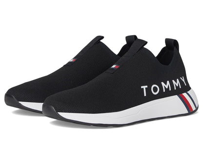 Tommy Hilfiger Aliah Tenis sin Cordones para Mujer - 27.0 cm - Negro