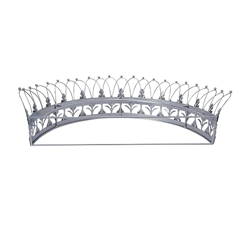 Creative Co-Op Cortina Decorativa de Metal o Corona de toldo