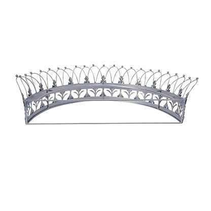 Creative Co-Op Cortina Decorativa de Metal o Corona de toldo