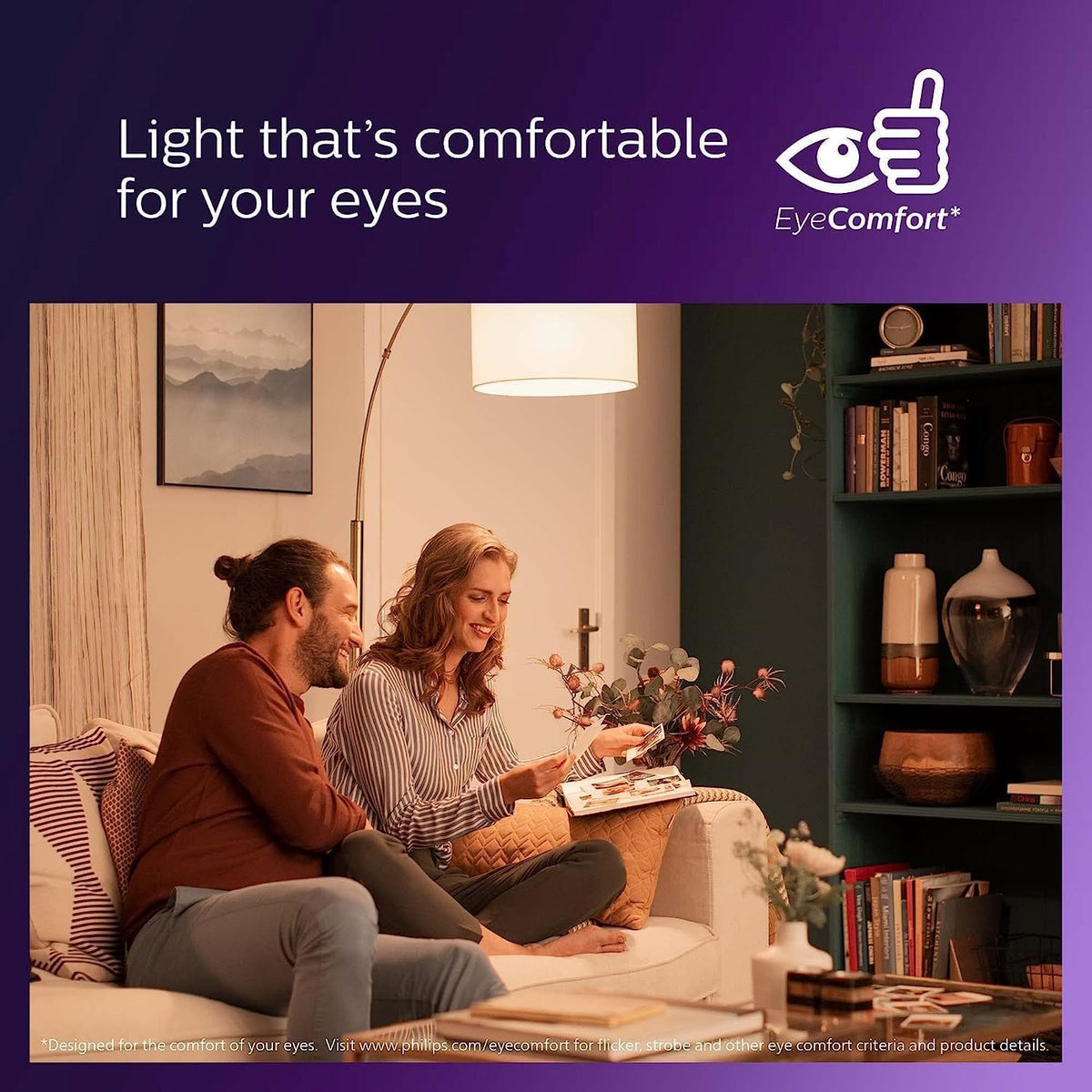Philips foco LED Basic esmerilada A21 no regulable, tecnología EyeComfort, 2150 lúmenes, blanco suave (2700 K), 18,5 W = 150 W, base E26, interior, 1 paquete
