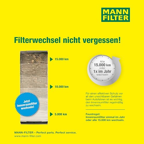 MANN-FILTER CU 26 009 Cabin Air Filter - Particulate Filter