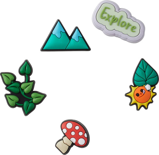 Crocs Jibbitz 5-Pack Nature Shoe Charms | Jibbitz for Crocs