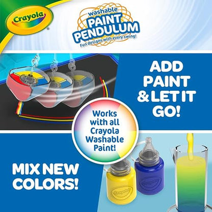 Crayola Péndulo de Pintura 30 Piezas Kit Lavable Artes Manualidades