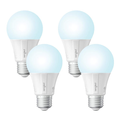 Sengled E11-G14W Smart LED Daylight - Bombilla A19 con Casquillo E26, Hub Requerido, 5000K 60W equivalente, funciona con Alexa, Google Assistant y SmartThings, Paquete de 4