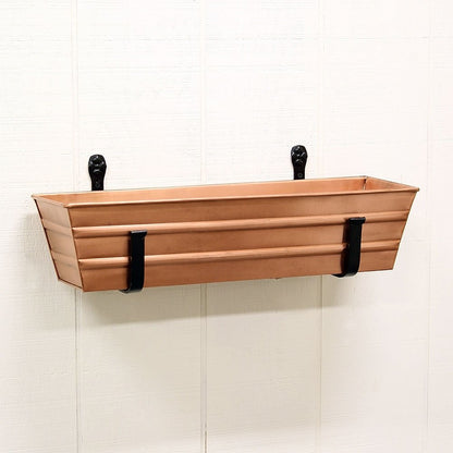 ACHLA DESIGNS SFB-01 - Soporte para Maceta de Pared (6 Pulgadas, 6 Pulgadas, Color Negro