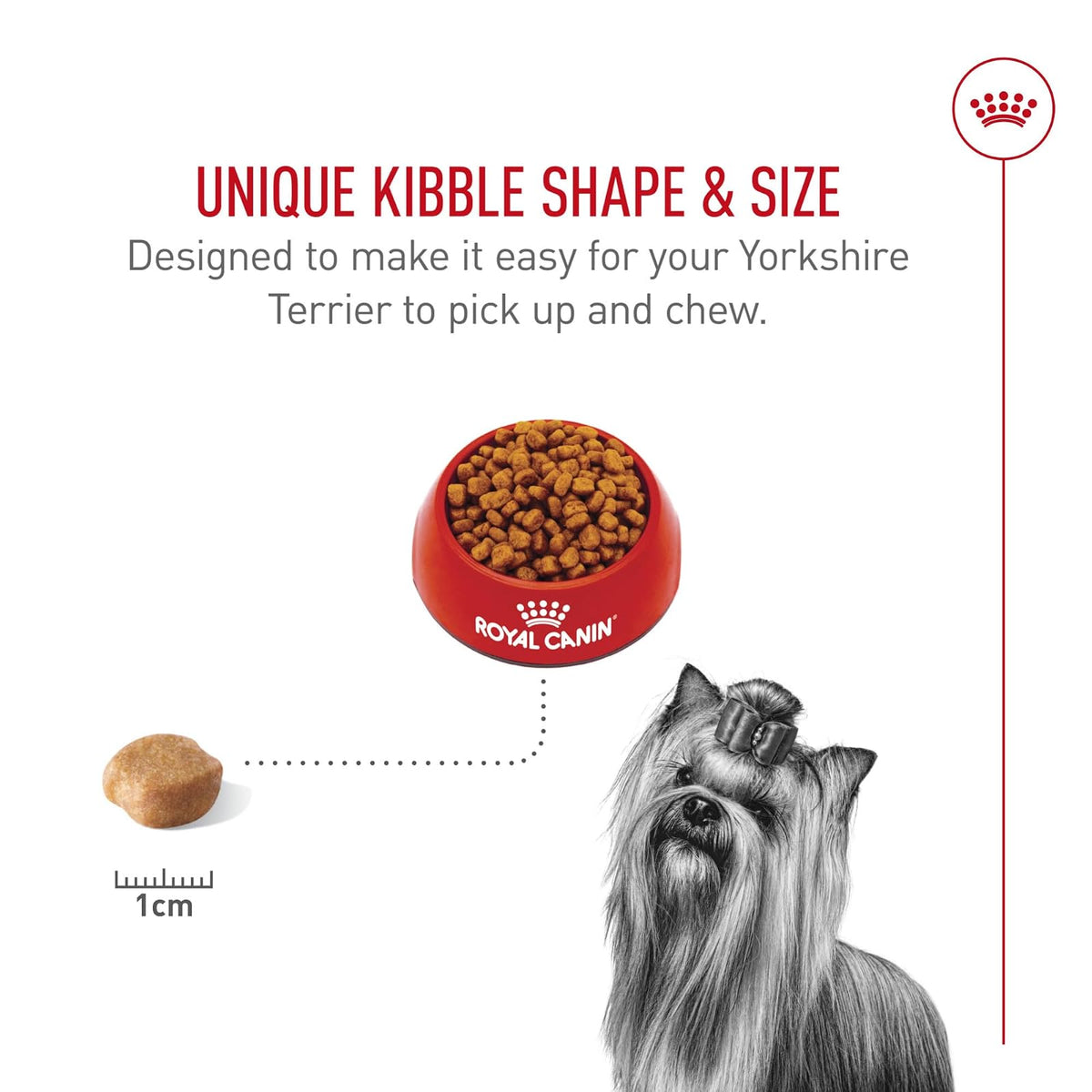 ROYAL CANIN Alimento Seco para Perro Adulto Raza Yorkshire Terrier, 4.5 kg