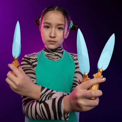 KPOP DEMON HUNTERS NERF Dagas Espirituales de Zoey Juguete de rol y Cosplay