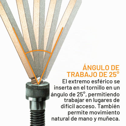 Bondhus 20399 GoldGuard/ - Llave en L (doble paquete 16937 (.050-3/8) y 38099 (1,5-10 mm)