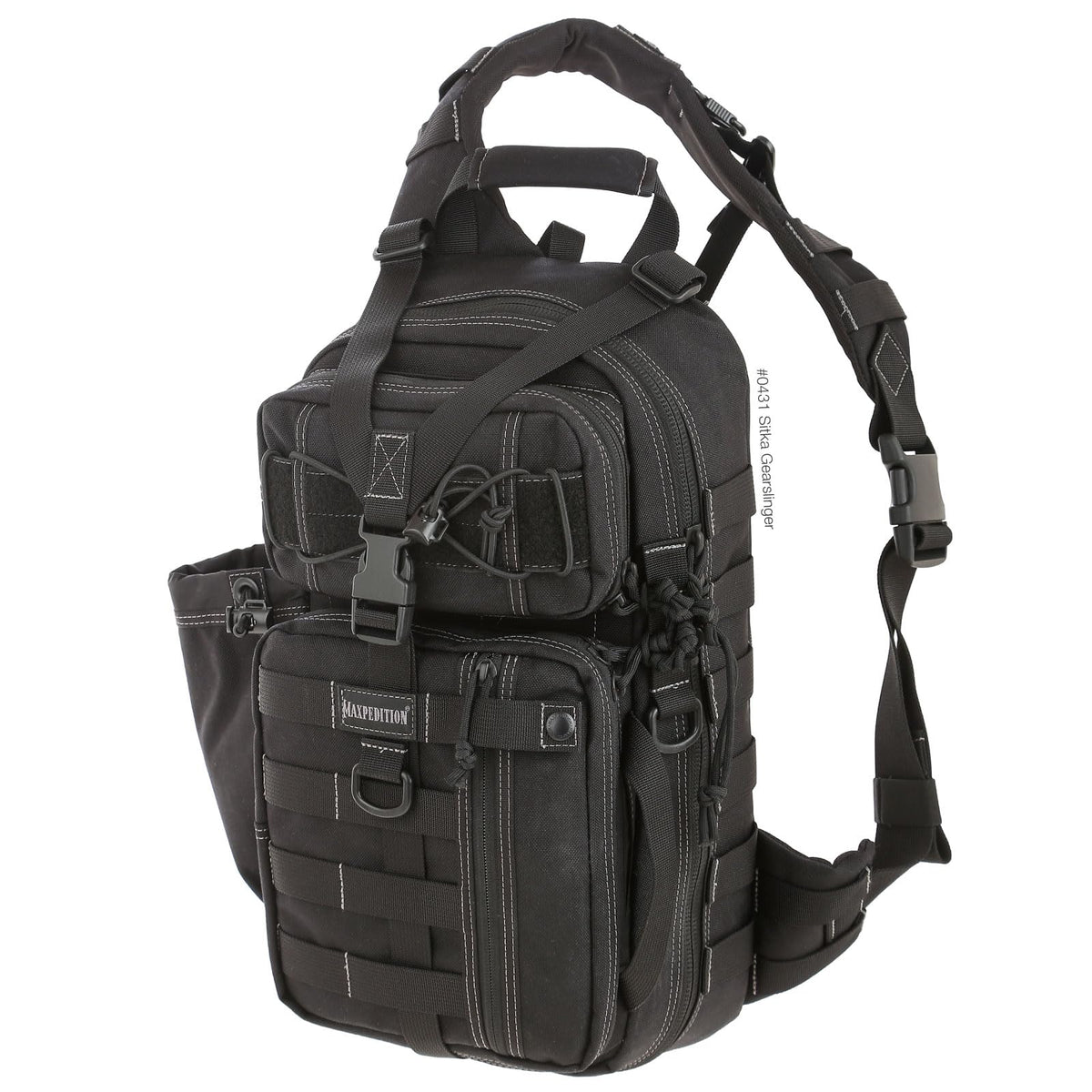 Maxpedition Kodiak Gearslinger Mochila para senderismo - Negro -