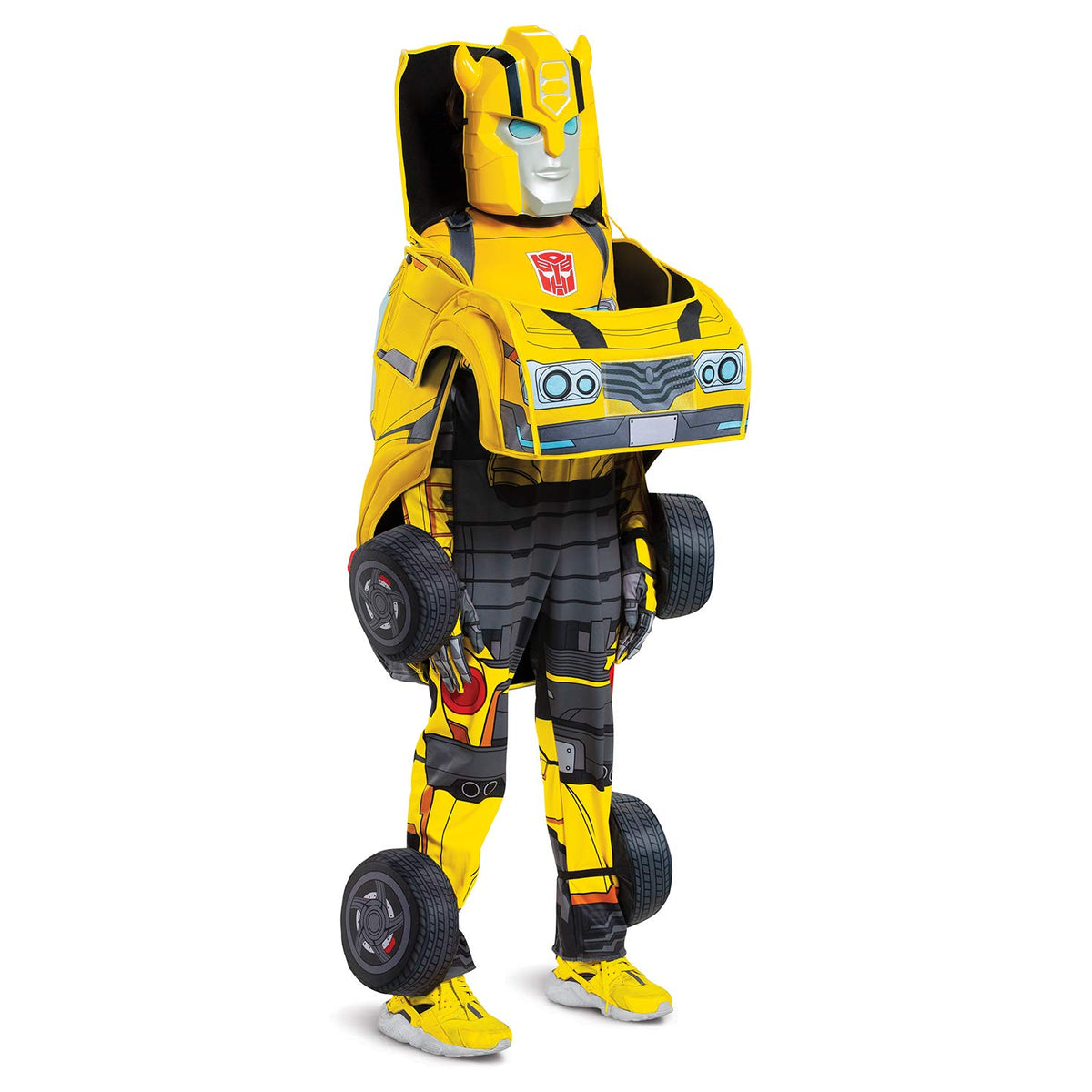 Disguise Transformers - Guardabarros, Amarillo, Pequeño (4-6)