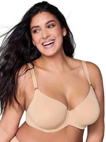 Ilusion Mujer Brasier Tirantes Convertibles a Racerback Varilla Suave 70186