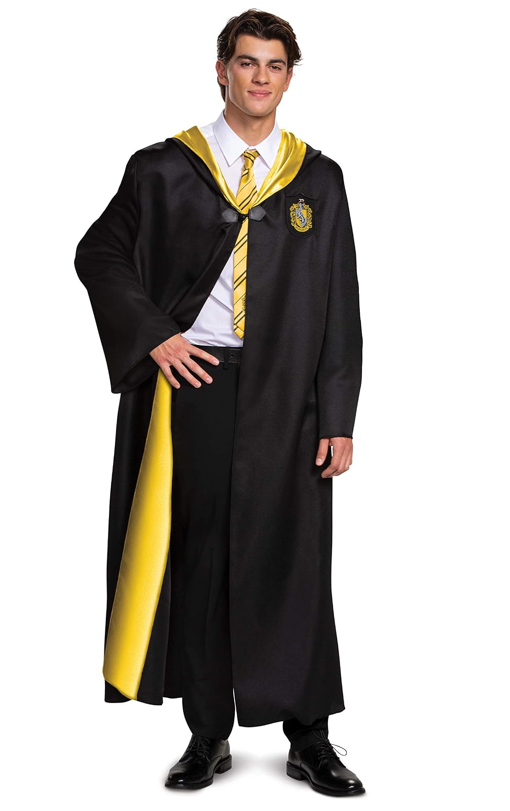 Harry Potter - Bata de lujo con temática de casa de Hogwarts para adultos, calidad de película, accesorio de disfraz