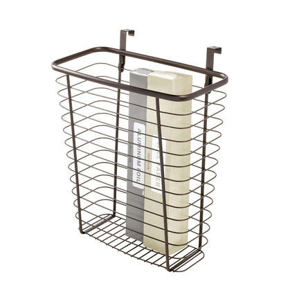 interDesign Axis Basurero o Canasta de almacenaje para Cocina, Bronce