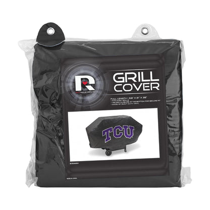 Rico Industries NCAA Texas Longhorns - Cubierta de Parrilla de Vinilo de Lujo para Parrilla de Lujo, 68 Pulgadas de Ancho, Resistente, con Cierre de Velcro