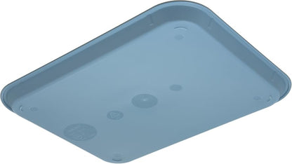 CFS CT101459 Cafe - Bandeja de plástico estándar para cafetería/comida rápida, certificado NSF, última intervensión de BPA, 14 pulgadas de largo x 10 pulgadas de ancho, azul pizarrón (paquete de 24)