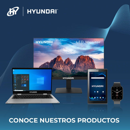 HYUNDAI, HyLine Plus Smartphone, Pantalla Digital 6.56”, Android 13, Celular con Sensor de Huella, Almacenamiento 64GB