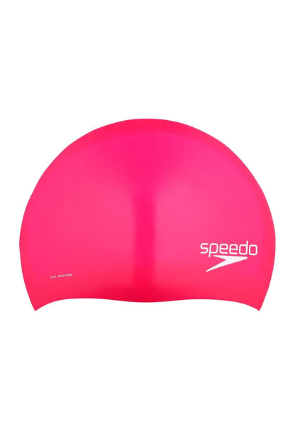 Speedo Gorro de Natación para Cabello Largo - Gorra de Natación - Rosado