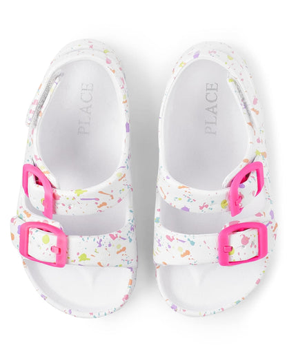The Children's Place Y sandalias para niñas pequeñas Sandalias deslizantes para Niñas