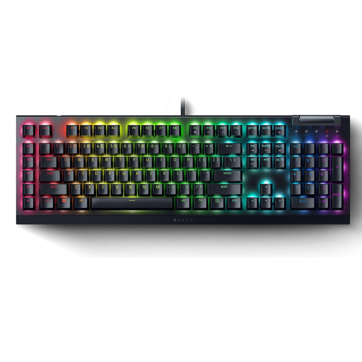 Razer V4 X - Teclado mecánico Gaming Chroma RGB, Yellow Switch