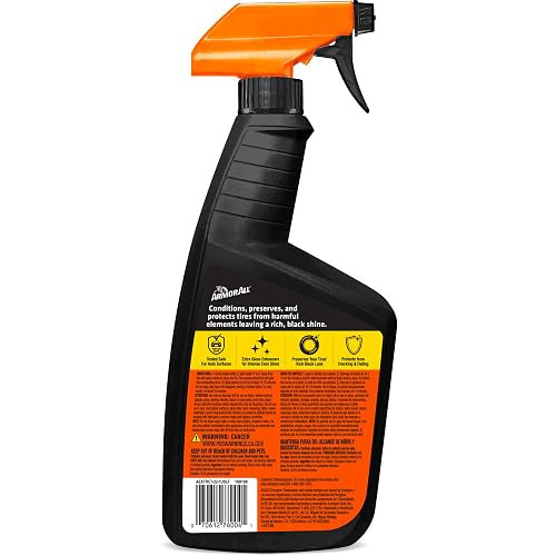 Armor All Spray de Brillo Extremo para Neumáticos 78004, 22 oz, Paquete de 6