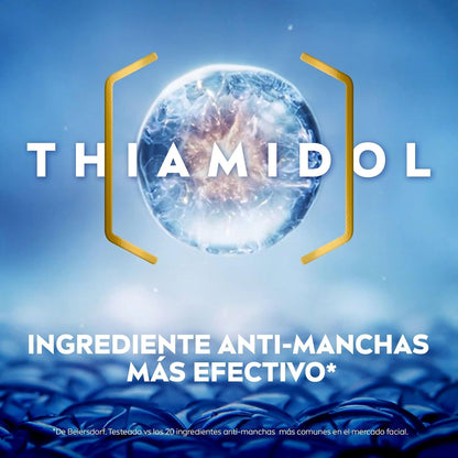 NIVEA Cellular LUMINOUS630 Anti-manchas Fluido Facial Aclarador de Piel FPS50 (40 ml), Enriquecido Con Ácido Hialurónico y Vitamina E para una Piel Luminosa sin manchas por Edad, Solares ni Hormonales