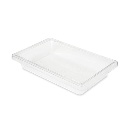 Rubbermaid Commercial FG330700CLR Food/Tote Box, 2-gallon