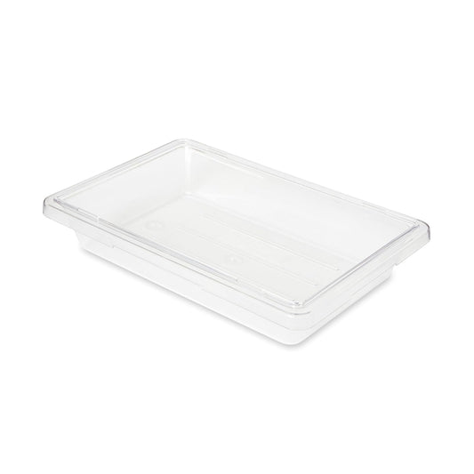 Rubbermaid Commercial FG330700CLR Food/Tote Box, 2-gallon