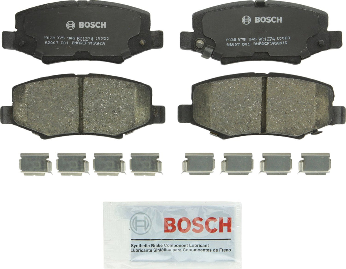 Bosch QuietCast Premium Pastillas de Freno Cerámicas - Posterior - 1274 - 1100-1299