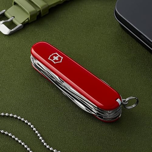 Victorinox Navaja Huntsman Roja 15 Usos para Hombre color rojo talla one size