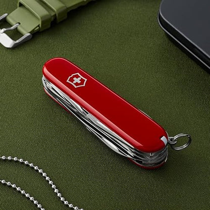 Victorinox Navaja Huntsman Roja 15 Usos para Hombre color rojo talla one size