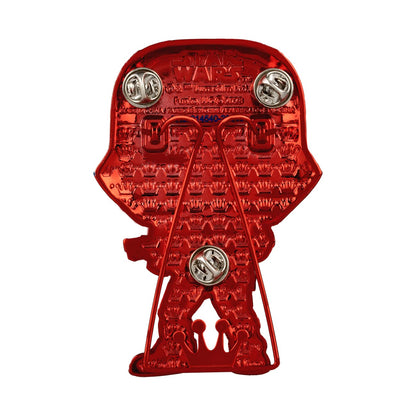 Funko Star Wars Large Enamel Pin - First Order Jet Trooper White | Mercancía Oficial de Ciencia Ficción - Juguete Coleccionable - Idea de Regalo de Cumpleaños para Fans y Coleccionistas