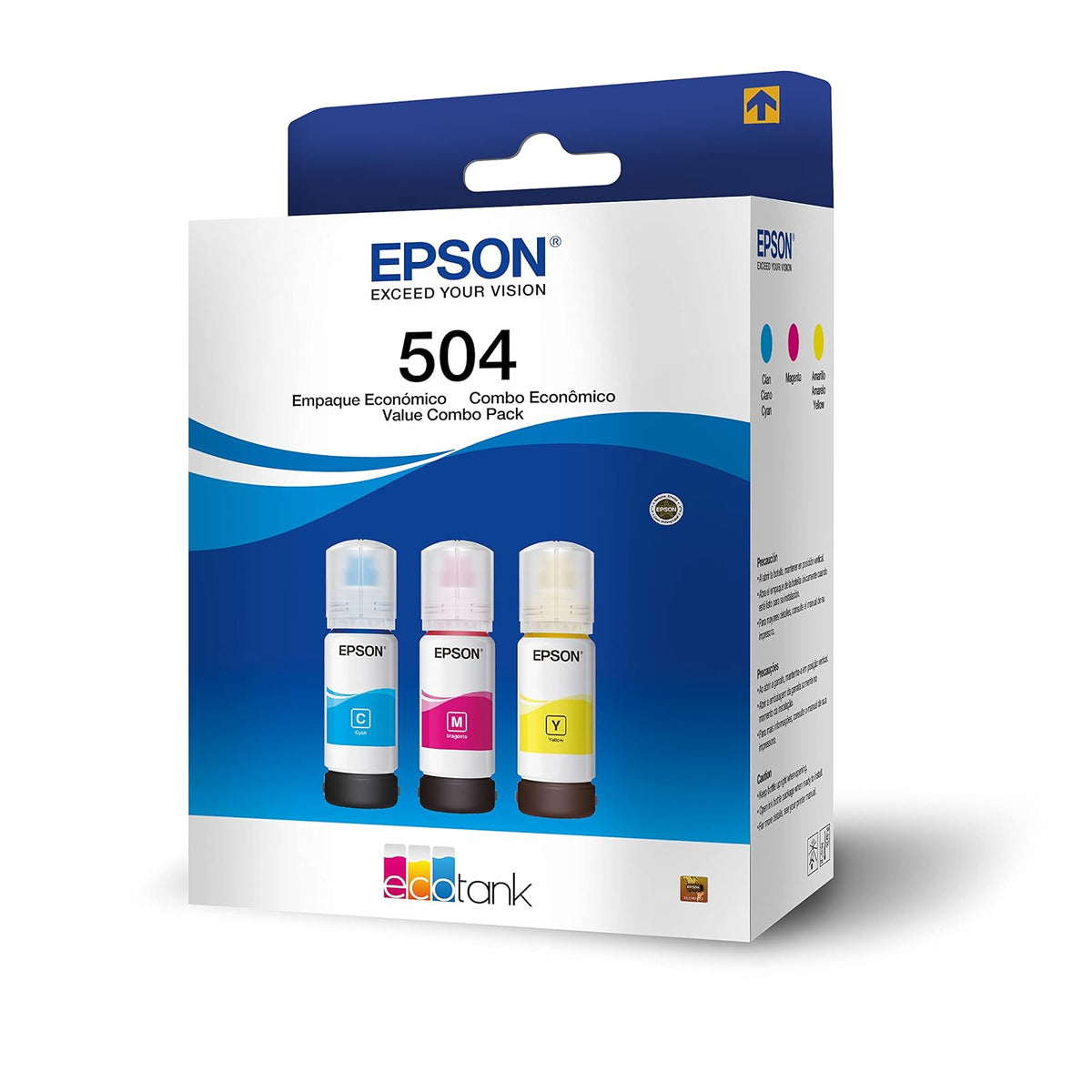 Epson Ecofit Botellas de Tinta Cian-Mag-Ama T504 3 Unidades