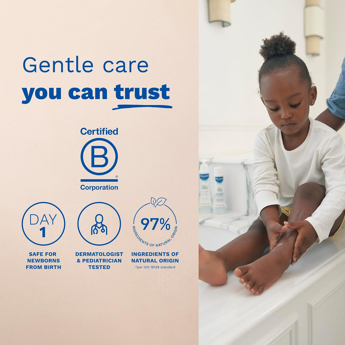 Mustela Hydra Bebe Loción Corporal Hidratante Diaria para Bebé con Aguacate Natural, Jojoba y Aceite de Girasol, 10.14 Fl Oz