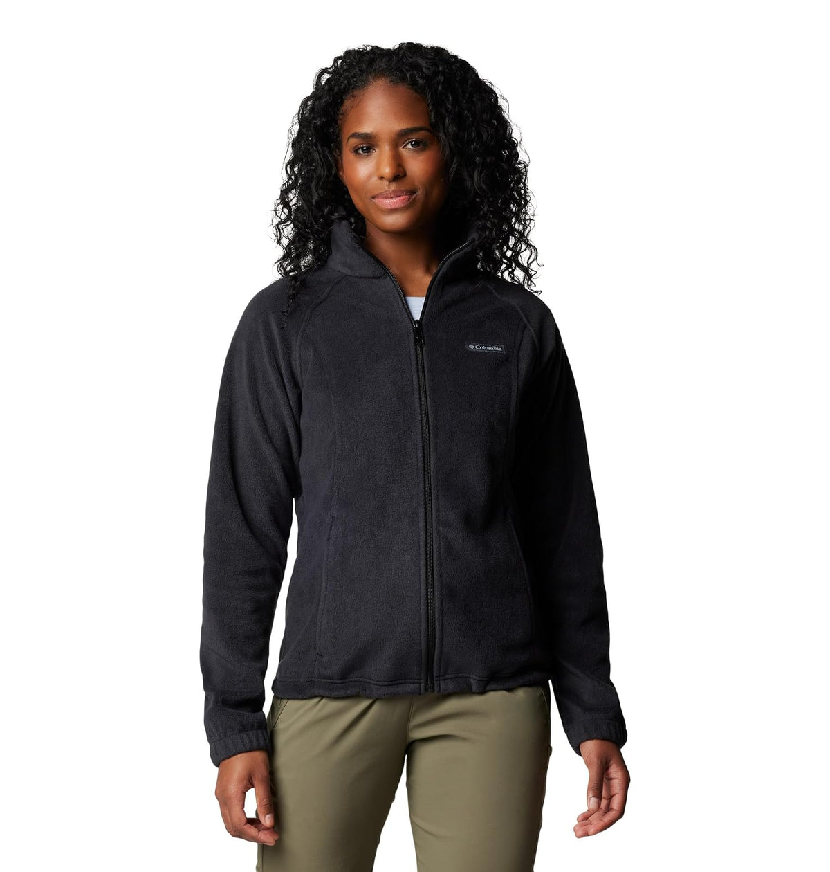 Chamarra Columbia Benton Springs de Forro Polar para Dama - M - Black