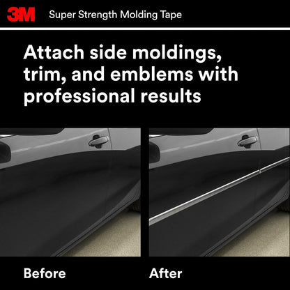 3M - Cinta de moldeo de superresistencia, 03616, 7/8" x 15 pies, 1 rollo