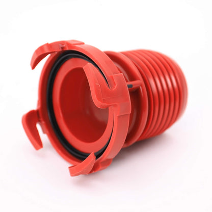 Valterra F02-3101 - Adaptador de válvula de Acoplamiento EZ para Manguera de Drenaje de RV, Color Rojo