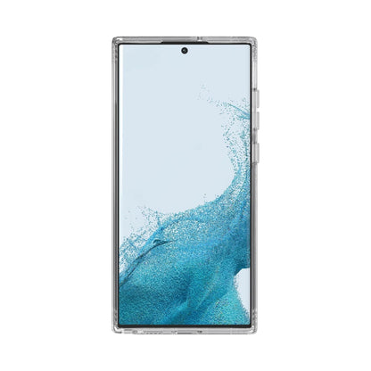 tech21 EVO Clear - Funda Transparente para Samsung Galaxy S22 Ultra - Funda Protectora y Transparente con protección contra caídas múltiples de 12 pies