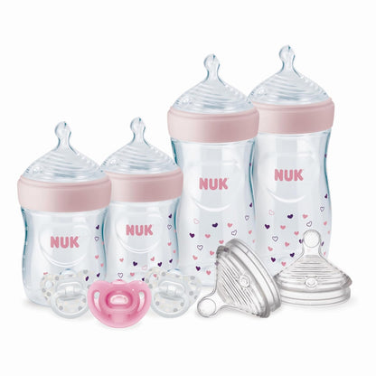 NUK Simply - Biberones naturales con set de regalo SafeTemp