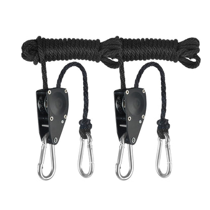 iPower 2-Pack 45-watt multi-spectrum LED Luz de crecimiento para plantas Crecimiento y Floración, la única isoladted diseño LED driver de mercado, Trinquete de cuerda, Negro